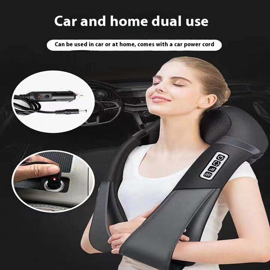 Whole Body Kneading Massager Vehicle-mounted Home Use Shoulder Neck Waist Back